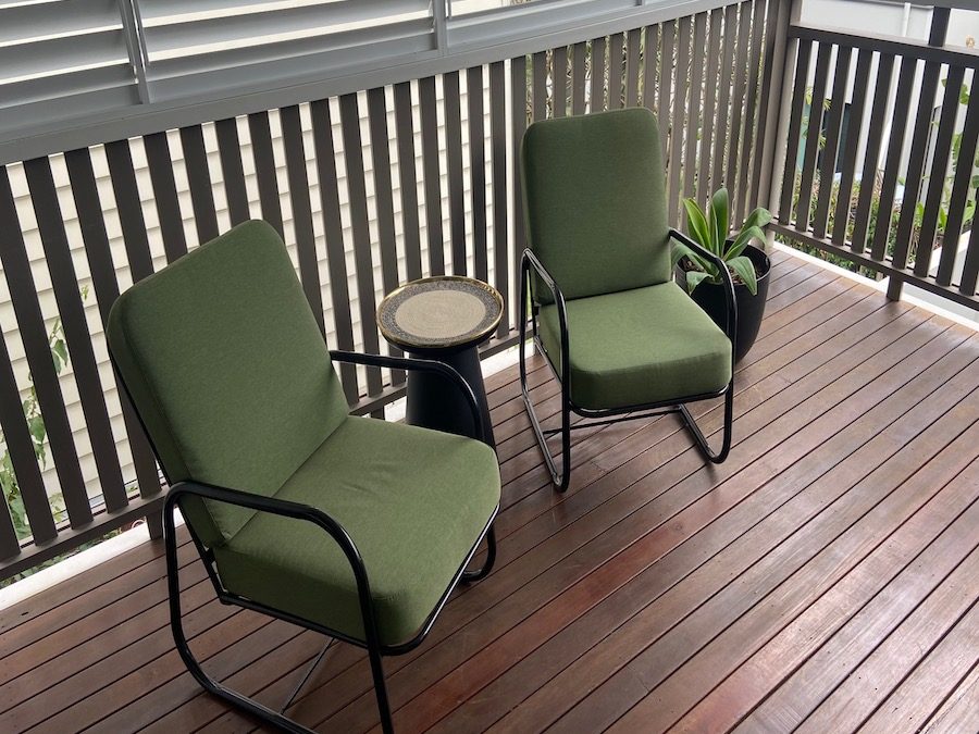 Bill, Hawthorne, Qld | Outdoor seat and back cushions